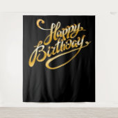 Tenture Toile de fond d'anniversaire (Devant)