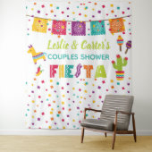 Tenture Toile de fond de douche Fiesta Couples - Piñata WH (En situation)