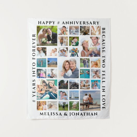 Tenture Toile de fond de fête pour collage photo d'anniver (Devant)