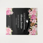 Tenture Toile de fond de photomaton Félicitations pour la  (Devant (Horizontal))