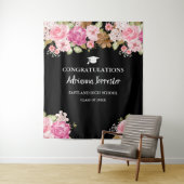 Tenture Toile de fond de photomaton Félicitations pour la  (En situation)