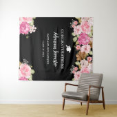 Tenture Toile de fond de photomaton Félicitations pour la  (En situation (horizontale))