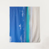 Tenture Toile de fond de plage sable surf océan mer pour p (Devant)