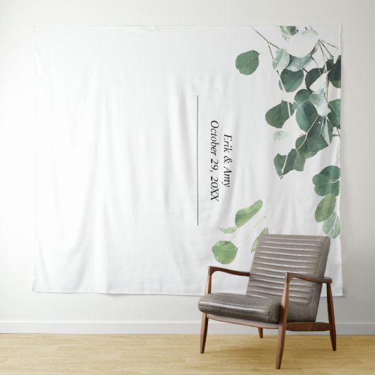 Tenture toile de fond mariage, photo prop, cabine photo, f (En situation (horizontale))