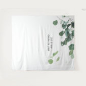 Tenture toile de fond mariage, photo prop, cabine photo, f (Devant (Horizontal))