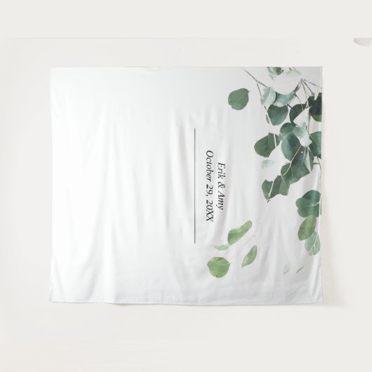 Tenture toile de fond mariage, photo prop, cabine photo, f (Devant (Horizontal))