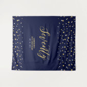 Tenture Toile de fond pour fête d'anniversaire des 70 ans (Devant (Horizontal))