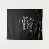 Tenture Toile de fond pour photo d'anniversaire # Années d (Devant (Horizontal))