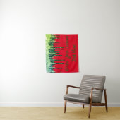 Tenture Toile de fond pour Photomaton de fête de Noël Ugly (En situation)