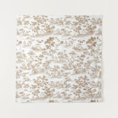 Tenture Toile en cuivre / Mocha Mousse, fond de mur photo (Devant)