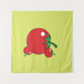 Tenture Tomate Rouge (Devant (Horizontal))