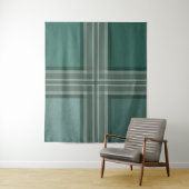 Tenture Tons verts (En situation)