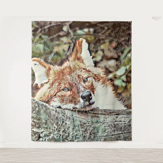 Tenture Toony Fox (Devant)