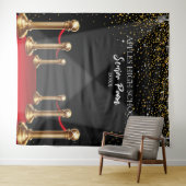Tenture Top du Lycée arrière-plan Hollywood Red Carpet (En situation (horizontale))