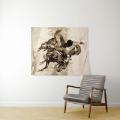 Tenture "Toro Toro" A Vaquero Roping a Steer (En situation (horizontale))