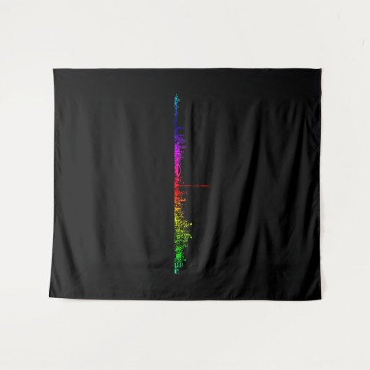 Tenture Toronto Rainbow (Devant (Horizontal))