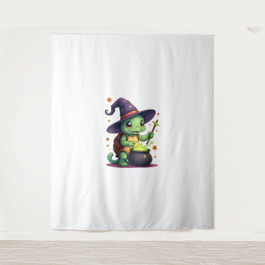 Tenture Tortue Hocus Shellcus (Devant)
