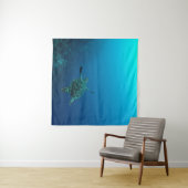 TENTURE TORTUE MARINE DANS L'EAU (En situation (horizontale))