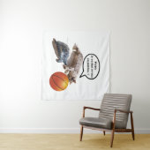 TENTURE TORTURE DE CHAT ET BASKETBALL (En situation (horizontale))