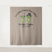 Tenture ©Totalement heureux après le mariage rustique du c (Devant)