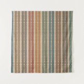 Tenture Touche de Motif de Geo couleur (Devant (Horizontal))