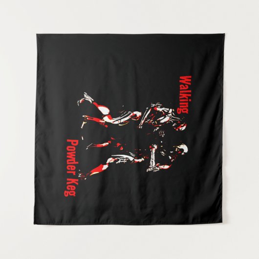 Tenture Touche en poudre à pied (Devant (Horizontal))