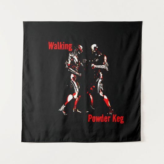 Tenture Touche en poudre à pied (Devant)