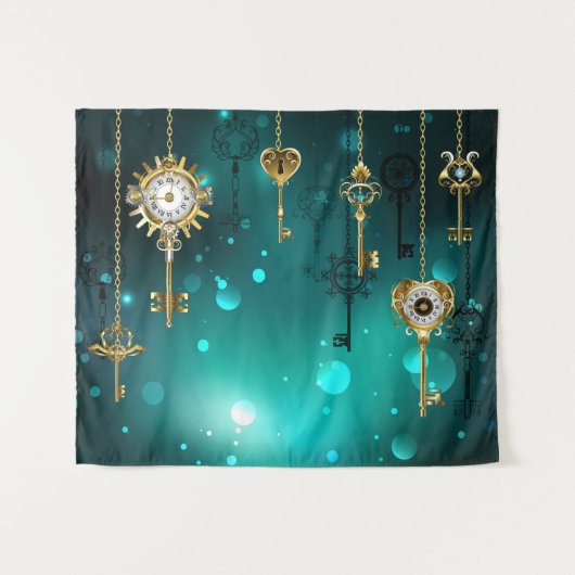 Tenture Touches de squelette antique sur Arrière - plan ve (Devant (Horizontal))