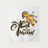 Tenture Toujours dans mon esprit Drôle Halloween Poupée va (Devant)