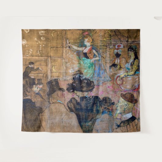 Tenture Toulouse-Lautrec - Danse Maure / Les Almehs (Devant (Horizontal))