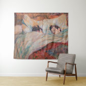 Tenture Toulouse-Lautrec - Le Lit (En situation (horizontale))