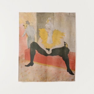 Tenture Toulouse-Lautrec - Mademoiselle Cha-u-kao assise