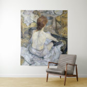 Tenture Toulouse-Lautrec - Rousse / Toilettes (En situation)