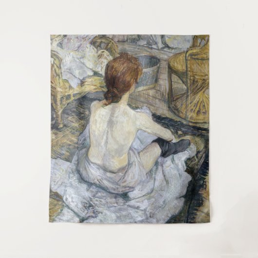 Tenture Toulouse-Lautrec - Rousse / Toilettes (Devant)