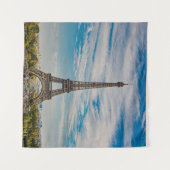 Tenture Tour Eiffel à Paris (Devant (Horizontal))