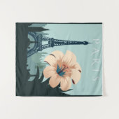 Tenture Tour Eiffel Paris (Devant (Horizontal))