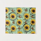 Tenture Tournesol (Devant (Horizontal))