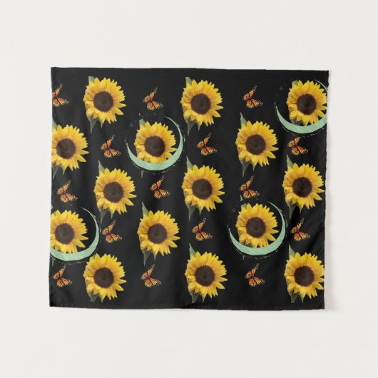 Tenture Tournesol (Devant (Horizontal))