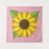 Tenture Tournesol (Devant (Horizontal))