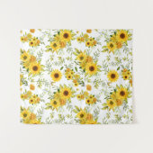 Tenture Tournesol 8 (Devant (Horizontal))