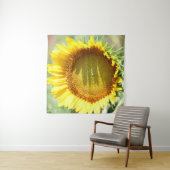 Tenture Tournesol jaune (En situation)