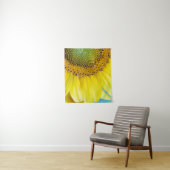 Tenture Tournesol lumineux (En situation)