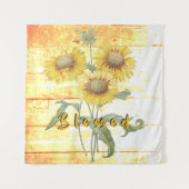 Tenture Tournesols bénis (Devant)