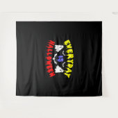 Tenture Tous les jours c'est Halloween (Devant (Horizontal))