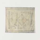 Tenture Tout sur le jeu - Baseball (Devant (Horizontal))