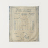 Tenture Tout sur le jeu - Football (Devant)