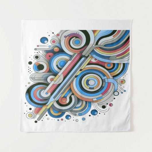 Tenture Toutes les couleurs Rainbow Palette Artdesign T-sh (Devant (Horizontal))