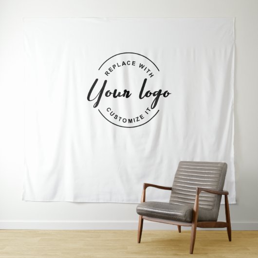 Tenture Tradeshow Backdrop Custom Logo Booth Business (En situation (horizontale))
