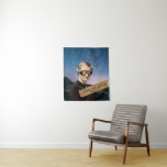 Tenture Trailblazer vintage femme Night Sky Pop Art<br><div class="desc">La tapisserie murale cool donne un clin d'oeil à toutes les roulottes femmes d'antan et présente teinté découpe photo des années 1930 de femme avec des lunettes steampunk ajoutées,  une chaîne de perles,  ruban lavi avec le texte "semi-blazer" sur le ciel étoilé arrière - plan</div>