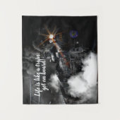 Tenture Train à vapeur (Devant)